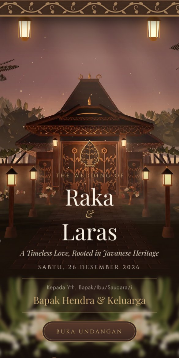 Tangkapan layar tema Javanese Cocoa Heritage